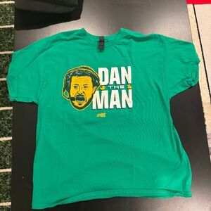 Dan The Man T-Shirt for Oregon Ducks Fans size XL